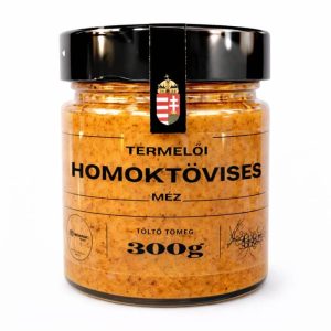 Homoktövises méz